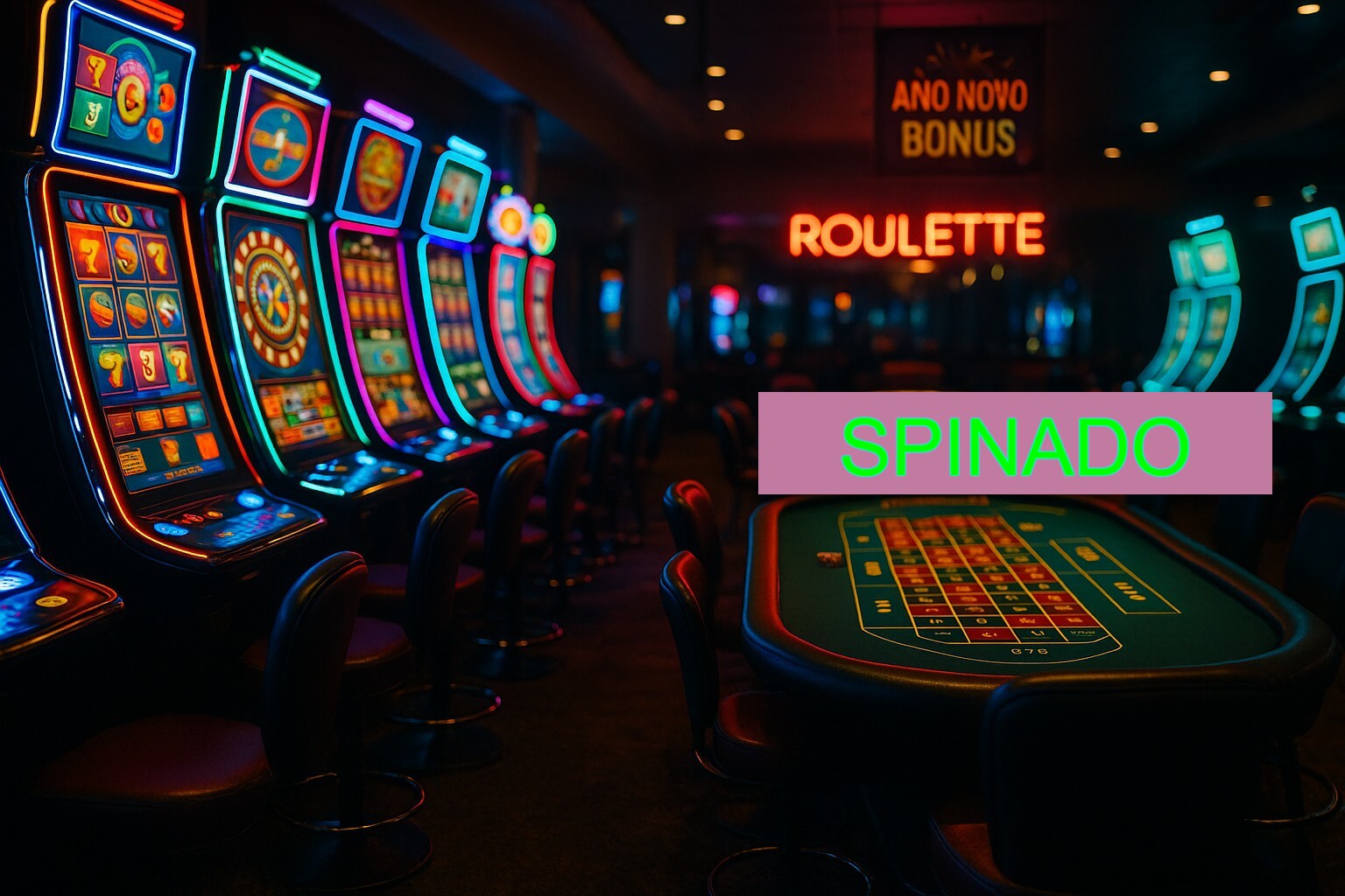 Jogos emocionantes no SPINADO